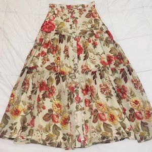 High waist Maxi Skirt